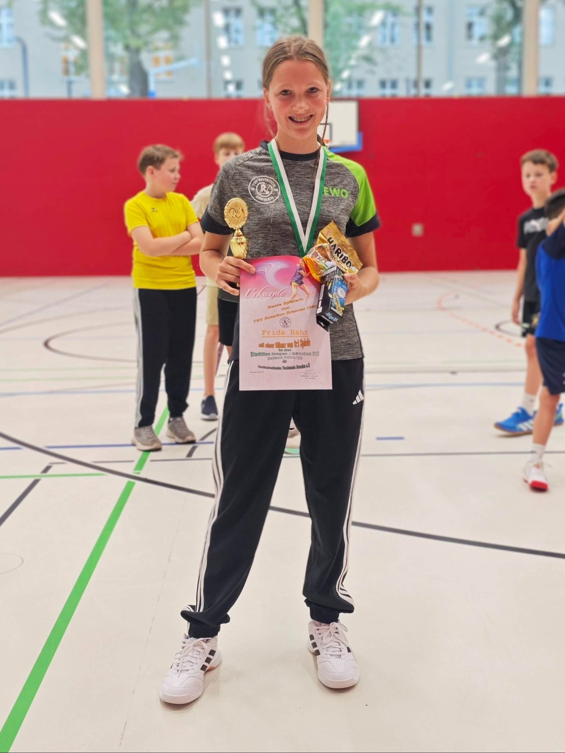 Ehrung beste Spielerin